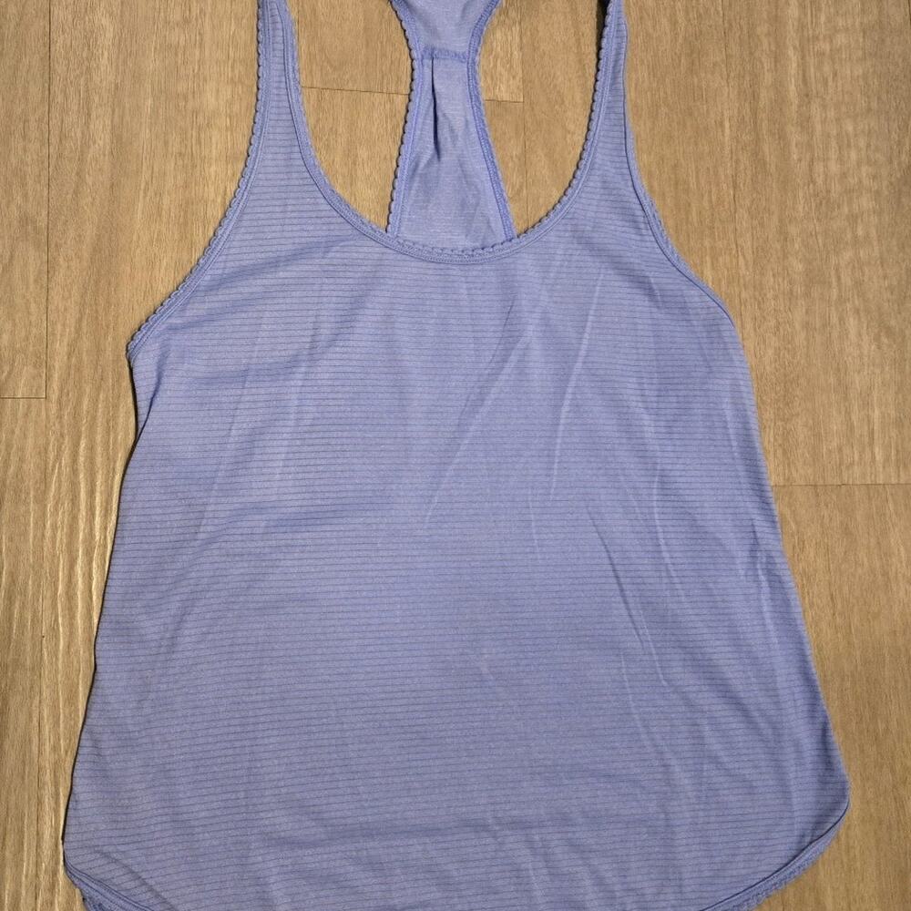 Lululemon Heathered Lavender Racerback Tank